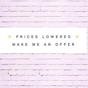 💜 Price drops throughout 💜
